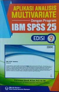 Image of Aplikasi Analisis Multivariate dengan Program IBM SPSS 25