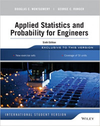 Applied Statistics and Probability for Engineers