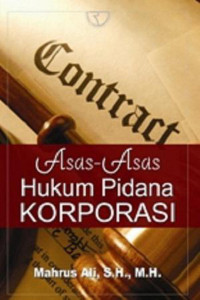 Asas-asas Hukum Pidana Korporasi